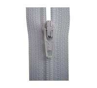 YKK CLOSED END ZIP - WHITE SEWING - IDEAL FOR DRESSES/TROUSERS/SKIRTS/CUSHIONS AND ART AND CRAFT - SIZES: 4/5/6/7/8/9/10/12/14/16/18/20/22/24/26/28/30/32/34/36 INCHES (12 INCH (30.5CM))