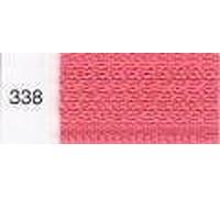 YKK Coil Zip, Metal,Nylon, No. 338 Coral Pink, 56 cm Length