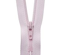 YKK Coil Zip, Metal,Nylon, No. 512 Light Pink, 51 cm Length
