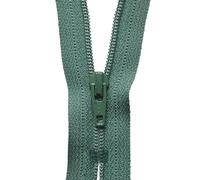 YKK Coil Zip, Metal,Nylon, No. 829 Pale Sage, 10 cm Length