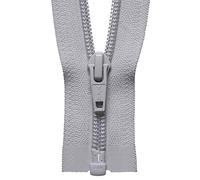 YKK Coil Zip, No. 336 Silver, 66 cm Length