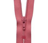 YKK Coil Zip, No. 338 Coral Pink, 46 cm Length