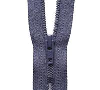 YKK Coil Zip, No. 380 Dark Grape, 20 cm Length