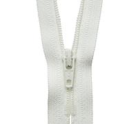 YKK Coil Zip, Metal,Nylon, No. 502 Cream, 30 cm Length