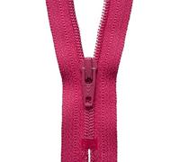 YKK Coil Zip, No. 516 Shocking Pink, 46 cm Length