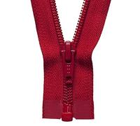 Groves Of Thames Nylon O/e Zip 51Cm - Nylon Open End Zip: 51Cm: Red - Ykk