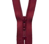 YKK Coil Zip, No. 520 Scarlet Berry, 20 cm Length
