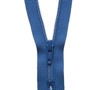 YKK Coil Zip, No. 558 Mid Royal Blue, 18 cm Length