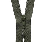 YKK Coil Zip, No. 566 Khaki, 18 cm Length