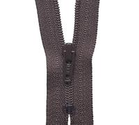 YKK Coil Zip, No. 570 Brown, 20 cm Length
