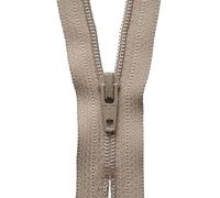18"/ 46cm YKK Nylon Dress and Skirt Zip: Fawn