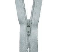 YKK Coil Zip, No. 574 Pale Grey, 15 cm Length