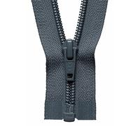 YKK Coil Zip, No. 578 Dark Grey, 56 cm Length