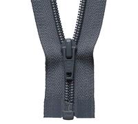 YKK Nylon Open-End Coil Zip No. 578 - 76 cm - Dark Grey