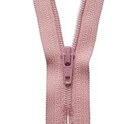 YKK Coil Zip, No. 70 Dusky Pink, 25 cm Length