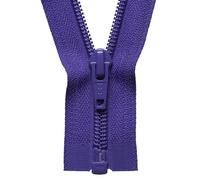 YKK Coil Zip, Nylon, No. 218 Purple, 76 cm Length