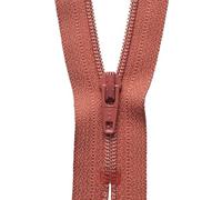 YKK Coil Zip, Nylon, No. 249 Blush Pink, 18 cm Length