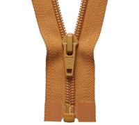 YKK Coil Zip, Nylon, No. 848 Gold, 41 cm Length