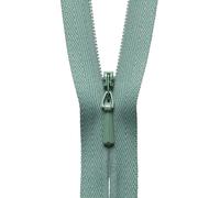 YKK Concealed Zip, Nylon, No. 4 Dark Mint, 23 cm Length