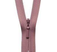 YKK Concealed Zip, Nylon, No. 70 Dusky Pink, 41 cm Length