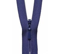 YKK Concealed Zip, Nylon, No. 866 Dark Purple, 23 cm Length