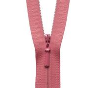 YKK Concealed Zip, Nylon, No. 338 Coral Pink, 41 cm Length