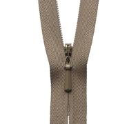 YKK Concealed Zip, Nylon, No. 896 Sandalwood, 23 cm Length