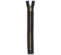 YKK Jean Zipper 7'', Heavy Duty, Black