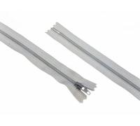 YKK Nylon Closed End Dress Zip 30cm Silver Grey - Each