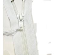 YKK Nylon Skirt/Dress Zip 30cm Closed End/Ended White 501