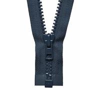 YKK Open Ended Zip, Blue, 56 cm Length