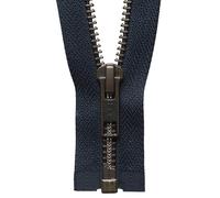 YKK Open Ended Zip No. 560 – Strong Metal Tooth – Dark Navy 76 cm