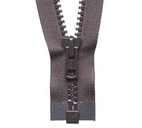 YKK Open Ended Zip, No. 570 Brown, 61 cm Length