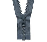 YKK Open Ended Zip, No. 578 Dark Grey, 81 cm Length