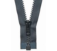 28" / 71cms Black Vislon YKK Heavy Duty Open End Zip