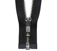 YKK Open Ended Zip, No. 580 Black, 76 cm Length