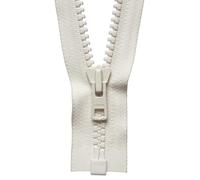 YKK Open Ended Zip, No. 801 Light Ecru, 46 cm Length