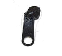 YKK Package of Four (4) Metal Slider with Single Pull for #10 Coil Zipper, Black