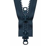 YKK Two Way Slider Zip, Blue, 71 cm Length