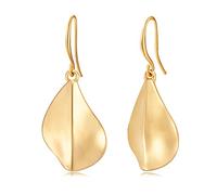 YKKZART Gold Earrings 14k Gold Plated Hoop Earrings Dainty Pearl hoop Disc Coin Bead Starfish Teardrop Circle Dangle Drop Earrings for Women Hypoallergenic Jewelry Gifts, Brass