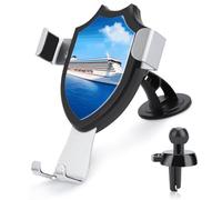 YKLBV Cell Phone Holders for Your Car Dashboard Windshield Vent Cruise Ship Universal Car Mount for iPhone Other Smartphones