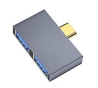 Yklhsocneg 1 PCS Type C Adapter USB3.0 5Gbps HUB Type C to 2 USB3.0 HUB Connector External HUB Adapter
