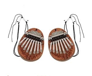 Yklhsocneg 2Pcs Kalimba Thumb Piano 8 Key Mini Thumb Piano Finger Piano Mini Kalimba Thumb Piano for Kid Adult Instrument Accessory