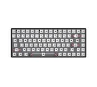 Yklhsocneg 84 Key Hot-Swappable Mechanical Keyboard 3 Mode Bluetooth 2.4G Wireless Customized Mechanical Keyboard Kit Black