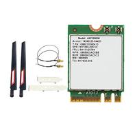 Yklhsocneg AX210 AX210NGW WiFi Card+Antenna WIFI 6E Bluetooth 5.2 2.4Ghz 5Ghz 3000Mbps M.2 Wireless Adapter 802.11Ax Network Card