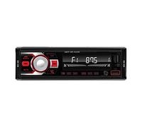 Yklhsocneg Car Colorful Light FM Radio Replacement Spare Parts Car Bluetooth MP3 12V Multimedia Player Card USB Flash Drive Radio
