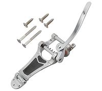 Yklhsocneg Guitar Tremolo Bridge Tailpiece Accessories for LP Jazz Electric Guitar B70 Best Silver