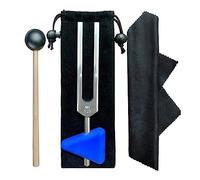 Yklhsocneg Tuning Fork Tuner with Mallet Set for Repair Healing Nervous System Testing Tuning Fork Health Care, 528MI