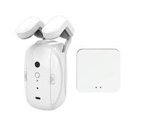 Yklhsocneg Tuya Smart Automatic Curtain Opener+Gateway Bluetooth Roman Rod Curtains Switch Remote Control for Alexa Google Home