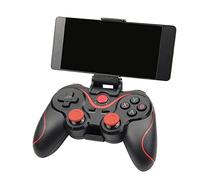 Yklhsocneg Wireless Android Gamepad T3 X3 Wireless Joystick Game Controller Bluetooth BT3.0 Joystick for Mobile Phone PC TV Holder